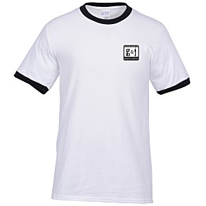 Classic Ringer T-Shirt - White Main Image