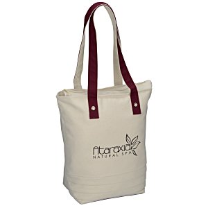 Cotton Pleated Tote Main Image