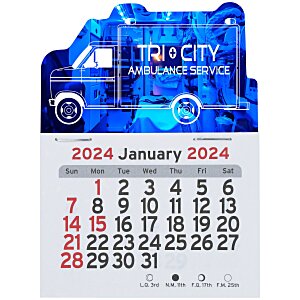 Peel-N-Stick Calendar - Ambulance Main Image