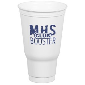 Economy White Plastic Cup - 32 oz. Main Image