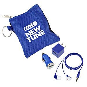 Charging Travel Kit with Ear Buds Main Image