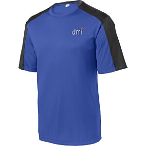 Contender Shoulder Block Athletic Tee - Men's - Embroidered Main Image