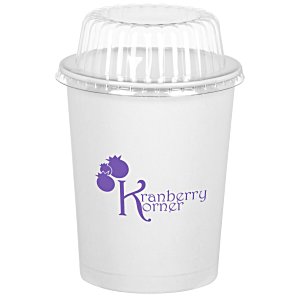 To Go Paper Food Container with Dome Lid - 32 oz. Main Image