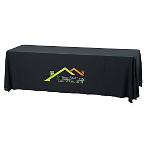 Serged Open-Back Stain Resistant Table Throw - 8' Main Image