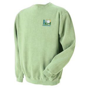 Garment-Dyed Sweatshirt - Embroidery Main Image