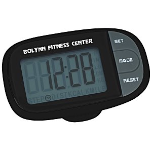 Easy See Pedometer with Clock Main Image