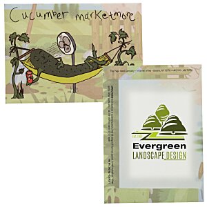 Cartoon Seed Packet - Cucumber Main Image