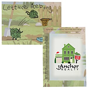 Cartoon Seed Packet - Lettuce Main Image
