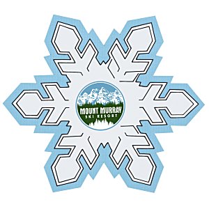 Flat Flexible Magnet - Snowflake Main Image