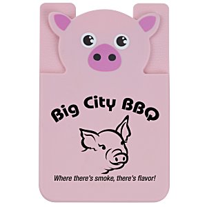 Paws and Claws Smartphone Wallet - Pig Main Image