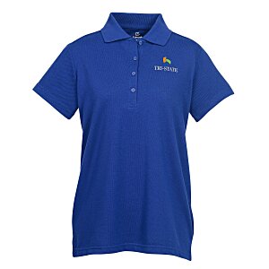 Smooth Touch Blended Pique Polo - Ladies' Main Image