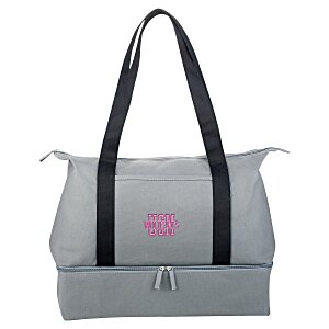 Cotton Weekender Tote - Embroidered Main Image