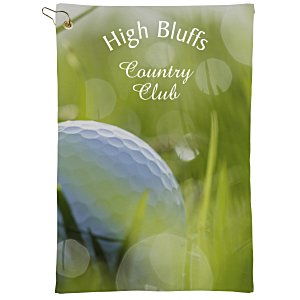 Microfiber Scrubber Golf Towel Main Image