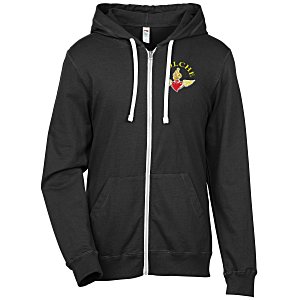 Fruit of the Loom Sofspun Jersey Full-Zip Hoodie - Embroidered Main Image
