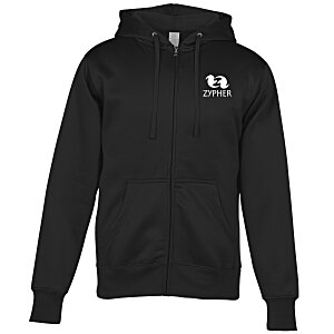 Independent Trading Co. Poly-Tech Full-Zip Sweatshirt - Screen Main Image