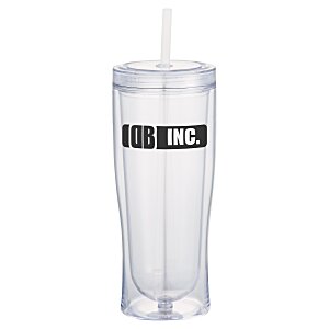 Sipper Tumbler with Straw - 16 oz. - 24 hr Main Image