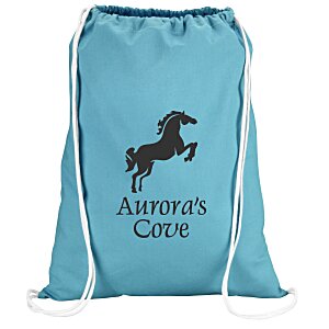Colorful Cotton Drawstring Sportpack - 24 hr Main Image