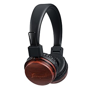 Mojave Wooden Bluetooth Headphones Main Image