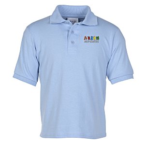 Soil Release Jersey Knit Polo - Youth Main Image