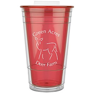 Translucent Party Travel Tumbler - 16 oz. - 24 hr Main Image