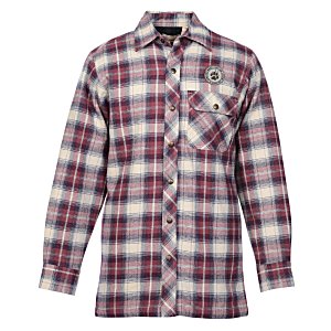Backpacker Flannel Shirt Jacket with Quilted Lining Main Image