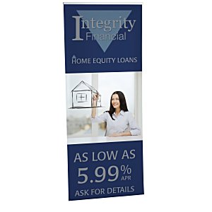 Stellar Retractable Banner Display-33-1/2"- Replacement Graphic Main Image