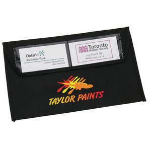 Clear Pocket Document Holder - Full Color - Closeout Main Image