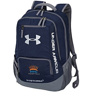 Under Armour Team Hustle Backpack - Embroidered Main Image
