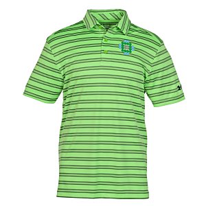 Under Armour Tech Stripe Polo - Men's - Embroidered Main Image