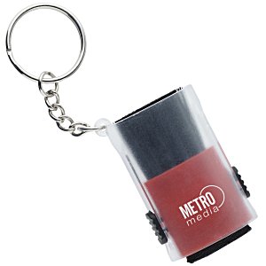 Dual Tech Screen and Keyboard Cleaner Keychain Main Image