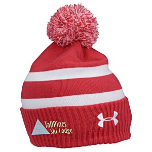 Under Armour Pom Beanie - Embroidered Main Image