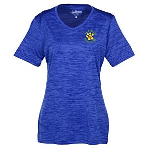 Space-Dyed Performance T-Shirt - Ladies' - Embroidered Main Image