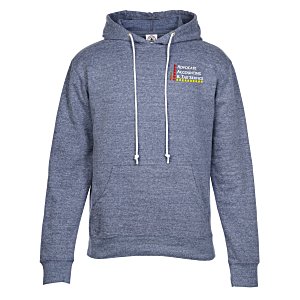 French Terry Snow Heather Hoodie - Embroidered Main Image