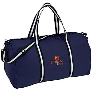Cotton 22" Weekender Duffel - Embroidered Main Image