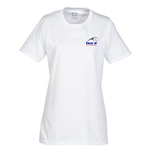 Port Classic 5.4 oz. T-Shirt - Ladies' - White - Embroidered Main Image