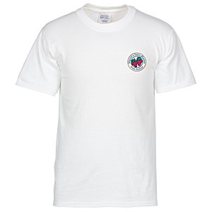 Port & Company Essential T-Shirt - Men's - White - Embroidered Main Image