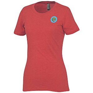Next Level Tri-Blend Crew T-Shirt - Ladies' - Embroidered Main Image