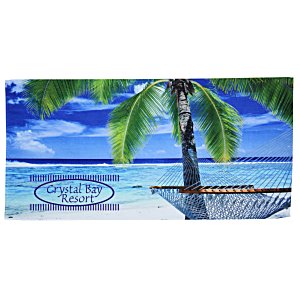 Under the Palm Tree Beach Towel Main Image