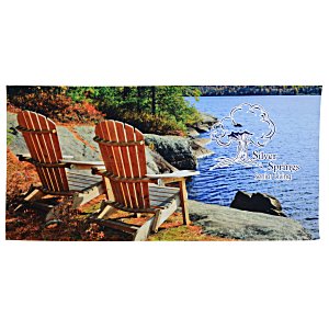 Lake Life Beach Towel Main Image