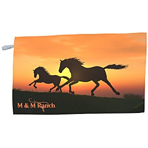 Napa Velour Full Color Kitchen Towel Main Image