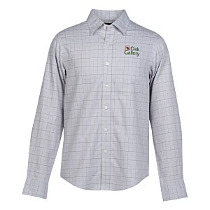 Wrinkle Resistant Windowpane Shirt - Men's Main Image