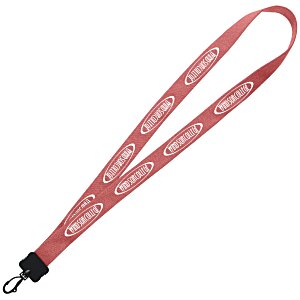 Heathered Lanyard - 3/4" - 34" - Plastic Swivel Snap Hook Main Image