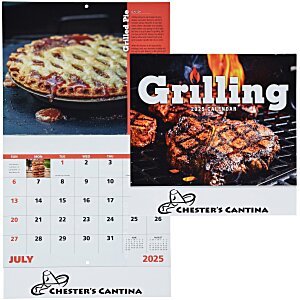 Grilling Wall Calendar - Stapled Main Image