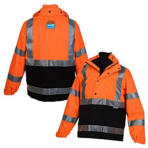 Industry 3-in-1 Reflective Jacket Main Image