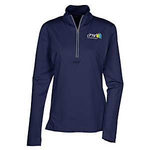 Greg Norman Play Dry 1/4-Zip Performance Pullover - Ladies' - 24 hr Main Image