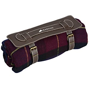 Tartan Plaid Roll Up Blanket Main Image