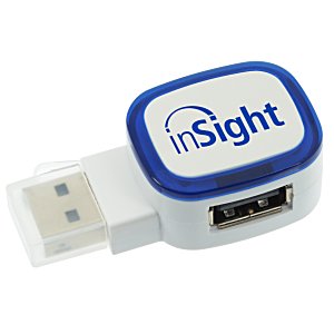 Tapa 2 Port USB Hub with Card Reader Main Image