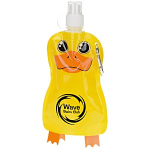 Paws and Claws Foldable Bottle - 12 oz. - Duck - 24 hr Main Image