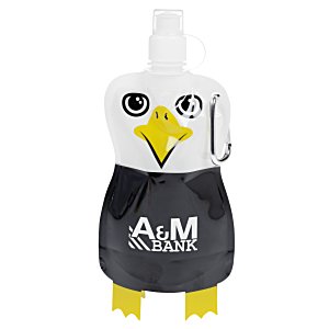Paws and Claws Foldable Bottle - 12 oz. - Eagle - 24 hr Main Image