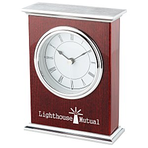 Corporate Wood Clock Main Image